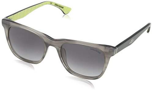 Zadig & Voltaire Damen Sonnenbrille Gr. Einheitsgröße, Grau (SHINY STREAKED GREY)