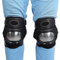 Rodilleras para motocicleta, 2 piezas de acero inoxidable para motocross, bicicleta de montaña, rodilleras para adultos, calentadores de piernas, rodilleras cortas, juego de armadura protectora