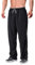 EKLENTSON Herren Schnell Trocknende Hose Sweatpants Fitnesshose Atmungsaktiv Yoga Taschen mit Reisserschluss, (Schwarz - Grau, M)