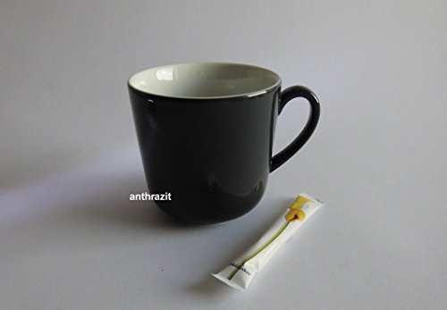 Dibbern SONDERAKTION Solid Color - Becher mit Henkel 0,32 l - anthrazit - NEU