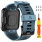 ANBEST Silikon Armband Kompatibel mit Forerunner 35/Approach S10 Armbänder, Weiches Silikon Uhrenarmband Sport Ersatzarmband für Forerunner 35/Approach S10 (Stein)