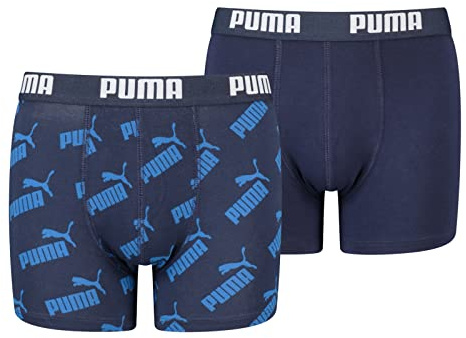 Puma Jungen Boxershorts, Blau, 140 EU