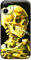Berkin Arts Compatible with iPhone 11 Case Silicone Cover with Screen Protector Post-Impressionism (Head of a Skeleton by Van Gogh)