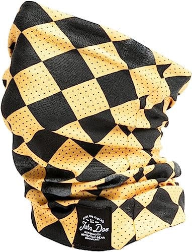 John Doe Race Flag Yellow Multifunktionstuch (Black/Yellow)