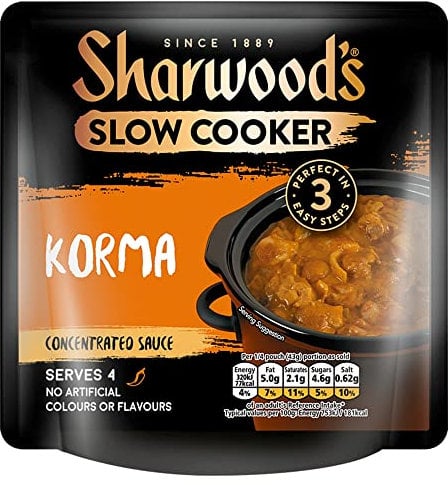 Sharwood's Slow Cooker Korma Concentrated Sauce 170g