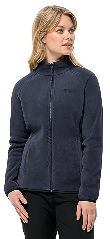Jack Wolfskin Damen Moonrise Fz W Fleece Jacke, night blue, XXL EU