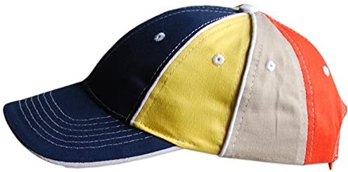 Cool4 Kinder Kleinkinder Basecap Bunt Baseball Cap Sonnenmütze Schirm Mütze Kappe KC04A-01 (51-52)