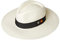 Sombrero Fabricado a Mano en España. Sombrero Hombre. Sombrero Mujer. Sombrero Bandera de España. (59, ala Ancha Crudo)