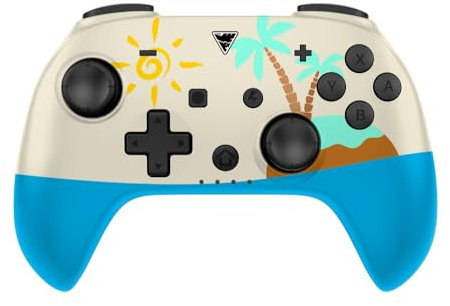 DRAGONSHOCK – PopTop kompakter, kabelloser Bluetooth-Controller | Wireless Controller kompatibel mit Nintendo Switch und PC| The Island Style