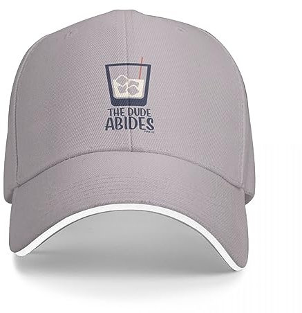Basecap The Dude Abides The Big Lebowski Baseball Cap Golf Wear schwarz Golf Damen Caps Herren