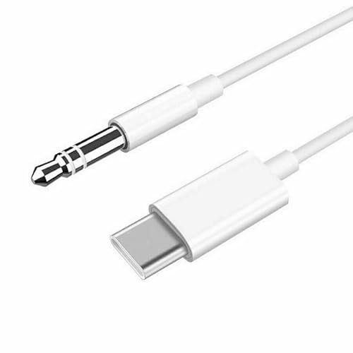 USB Type C to 3.5mm Audio Aux Jack Cable Stereo Cord Car Audio for Headphones Compatible with Samsung S10 NOTE 10 S20 ULTRA A70 S10 NOTE 10 S20 ULTRA A70 for android Digital Audio converter