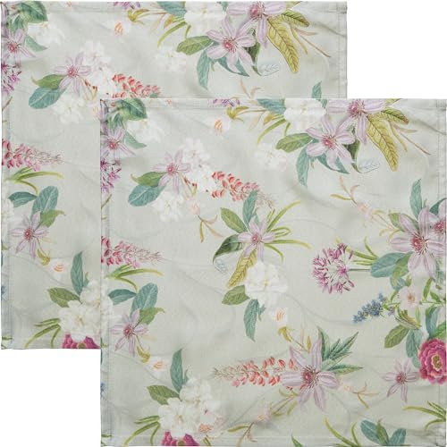 Erwin Müller Serviette 2er-Pack fleckabweisend hellgrün Größe 40x40 cm