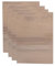 4 Stück A4 Sperrholzplatte, 297mm x 215mm x 3mm Dünne Holzplatten (+/- 0.2mm) Holz Sperrholz Platte für DIY Handwerk Holz Mini Haus Boot Flugzeug Modell (Walnusssperrholz)