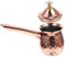 TOPBATHY Rose Gold 600ml Turkish Cezve Induction Hob Maker Stainless Steel Milk Coffee Pot for Home Shop