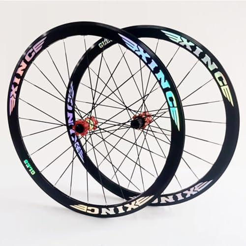 Fahrräder Felgen 40MM Steckachse Scheibenbremse Rennrad Laufradsatz 700C Lagernaben Fahrrad Vorderräder Hinterräder 8-12 Gang Kassette Flache Speichen