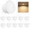 BOYIR LED Modul 5W Warmweiss 3000K LED Modul Extra Flach ø50 x 27mm 230V 500lm für Einbaustrahler Aufbauspot und Deckenspots, Ersetzt GU10 MR16 Leuchtmittel, 120 Grad, 10er Pack
