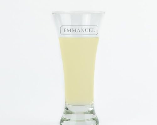 CADEAUX.COM - Verre À Ricard Long Personnalisé Pour Un Emmanuel - Personnalisé - Message Personnalisable - Cadeau Anniversaire Emmanuel - Cadeau Homme