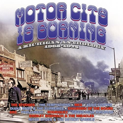 MOTOR CITY IS BURNING: A MICHIGAN ANTHOLOGY 1965-1972 CLAMSHELL BOX