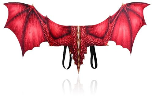 ZeiLaBang Kakadi Ailes de dragon, ailes de dragon, costume de cosplay, ailes de dragon, costume de dragon pour enfants, garçons et filles, Halloween, fête, carnaval