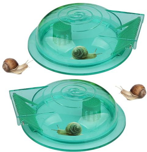 STFALI 2 Stück Schneckenfalle Aquarium für Fischtank Aquarium, Deckeldesign für einfache Installation und Entfernung Snail Catcher Trap