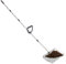 Smileshiney Pala per escrementi di pollo,Pala multifunzione con funzione di setaccio – Telescopio KOT setaccio pala per giardino fattoria pollaio gatto cane