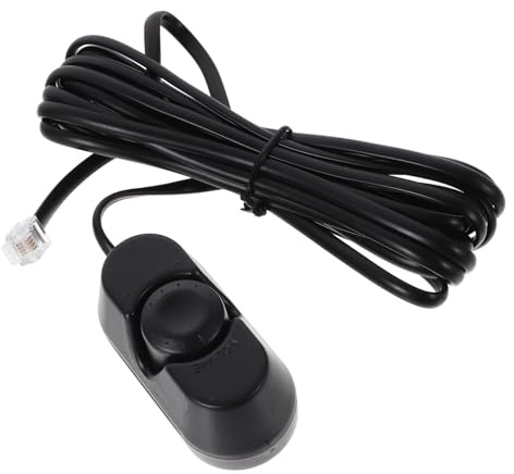 WEKADRIN Fernbedienung Lautstärkeregler Auto Verstärker Inline Subwoofer Steuerung Power Amplifier Controller für Fahrzeug Sound System Zubehör