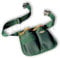 planto Gürteltasche für Gartenutensilien Gartengerätegürtel m. 3 Taschen, Gartenwerkzeug, Garten-Hüfttasche Floristentasche Gartentasche (1 Stück)