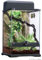 Exo Terra Rainforest Habitat Kit, Terrarien Starter Set Regenwald, inkl. Abdeckung, Thermometer, 3 künstlichen Pflanzen, Bodengrund, Wassernapf, 1 Liane, 30 x 30 x 45cm