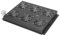 DIGITUS roof fan unit for server rack of the DIGITUS Unique series, 6x fan, thermostat, black (RAL 9005)