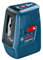 Bosch GLL 3X profesional nivel láser de líneas cruzadas con 3 líneas