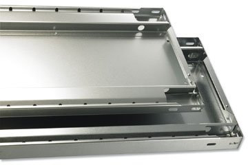 Gebr. Schulte GmbH & Co. KG – Schulte Plattform mit-System Profil der Kiste +, verzinkt 150 kg Nutzlast, AXP 1300 x 300 mm
