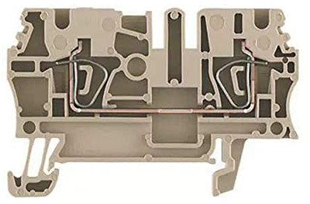 Weidmuller zdu2.5 – Morsetto Paso zdu 2,5 Beige