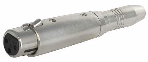 DAP Audio Adapter XLR Female/Klinke Female Stereo