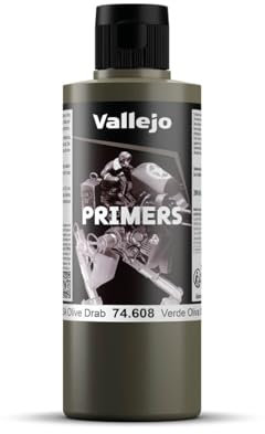 Vallejo 074608 Spiel, US Oliv Grau, 200 ml