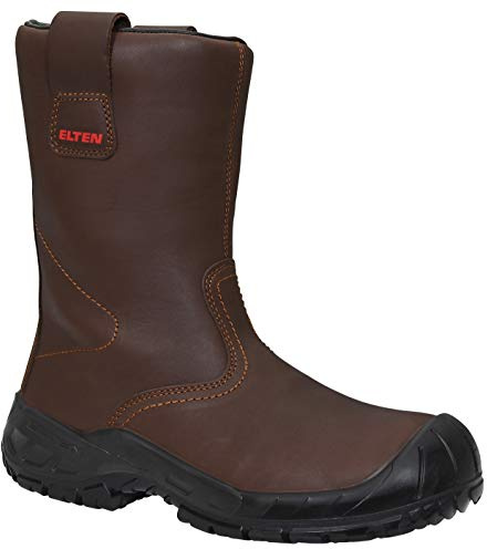 ELTEN RIGGER Boot ESD S3S | Sicherheitsschuhe für Damen & Herren, Stahlkappe, leicht, atmungsaktiv, Gr. 46