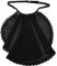 BLESSUME Tuch Ernte Krawatten (Black)