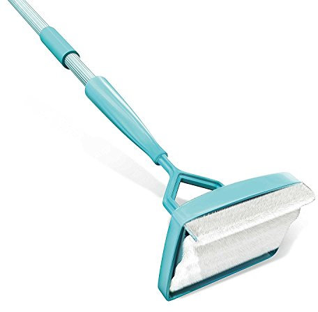 Baseboard, Reinigungsbesen für Sockelleisten mit ausziehbarer Stange und Mikrofaser-Wischmop