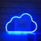 Niedliches blaues Wolken-Neonlicht für Kindergeschenk, LED-Wolken-Zeichen-Dekor-Licht, Festzelt-Zeichen/Wand-Dekoration für Weihnachten, Geburtstag, Wohnzimmer, Hochzeitsfest