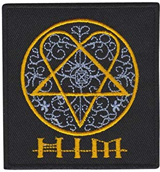 Him Aufnäher Besticktes Patch zum Aufbügeln Applique