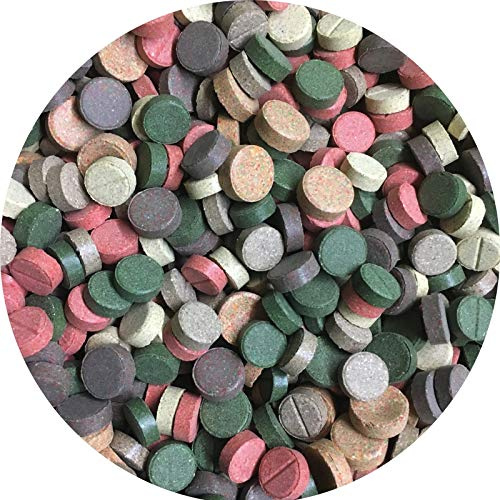 Fischfuttertreff Futtertabletten TABLETTENMIX Hafttabletten Tablettenfutter Zierfisch 7 Sorten (10 kg)