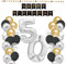 envami® Geburtstagsdeko 50 Geburtstag Deko - 50. Geburtstag Männer Frauen - Party Deko - Luftballons 50 - Happy Birthday Girlande Ballons - Birthday Decorations