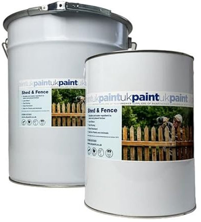 UK PAINT - Shed and Fence Paint - 20L - Dark Grey