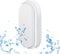 ANWIO 14W Outside Led Oval Bulkhead Light,Ip54 Waterproofled Ceiling Light, Outdoor LED Wall Light,Porch Sconce Lighting,980LM,4000K Natural White Bathroom Ceiling Light(1 Pack)