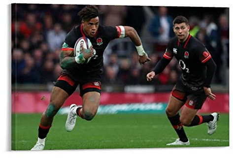 YANDING Anthony Watson Poster, Rugby-England, Leinwand-Kunst-Poster und Wandkunstdruck, modernes Familienschlafzimmer, 60 x 90 cm