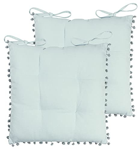 furn. Aruba Sitzpolster, Canvas, Mineral/Grau, 43 x 43cm, 2