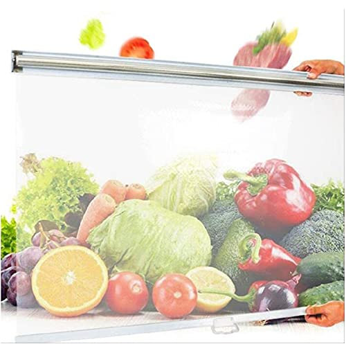 XIAOLIN Roller Blinds, 100% Waterproof Transparent Roll Up Blind, 0.5mm Clear PVC, Windproof Keep Warm Plastic For Window Balcony Greenhouse(Size:125cm x 240cm/49.2 x94.4)