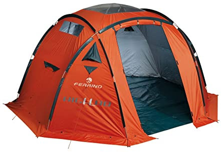 Ferrino Unisex Erwachsene Campo Base First Aid with Inner Tent zelte, Orange (Naranja), Einheitsgröße