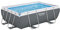 Bestway Power Steel Swimming Pool Complete Set | Above Ground Rectangle Paddling Pool, 9'3