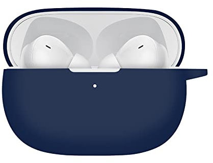 GMUJIAO Custodia per Redmi Buds 4 PRO,Silicone Liquido Custodia,Redmi Buds 4 PRO Custodia Protettiva,Custodia Protettiva in Silicone[Antiurto]-Blu