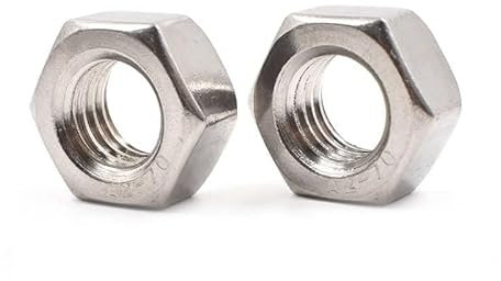 Zubehör Sechskantmutter mit Linksgewinde Feingewinde Edelstahl A2 SUS304 Linksgewinde M3~M20 (Size : M8x1.0 (15pcs))